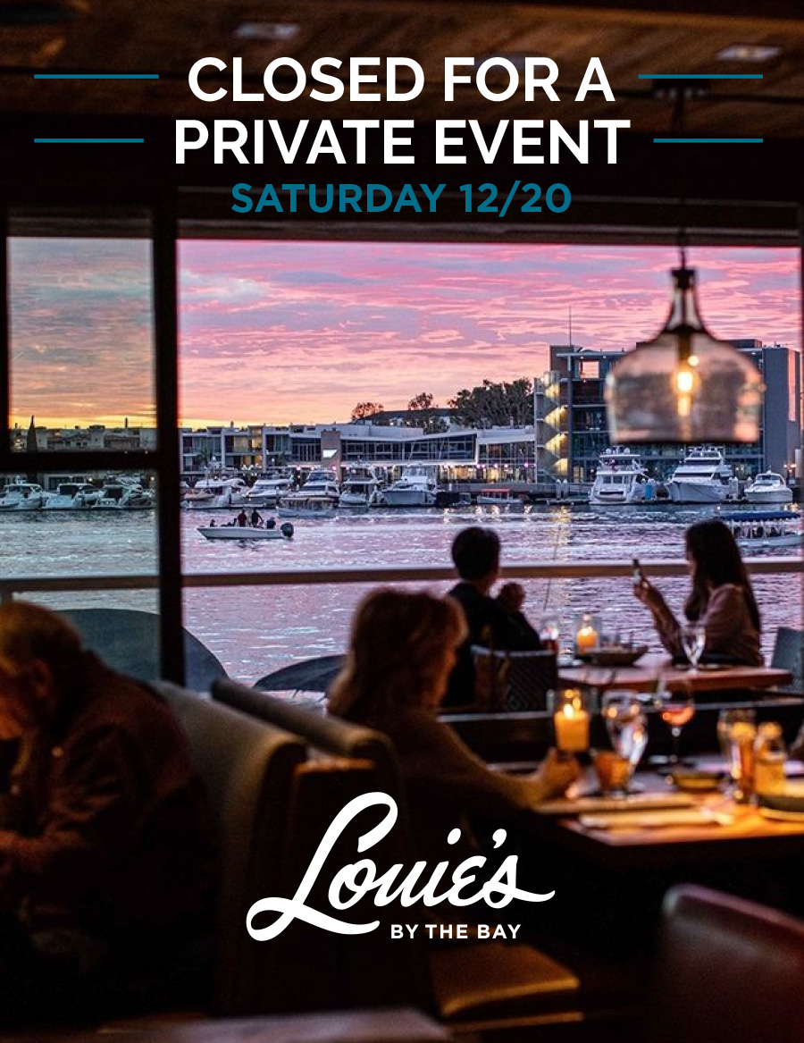 Closed for a Private Event, December 20, 2025